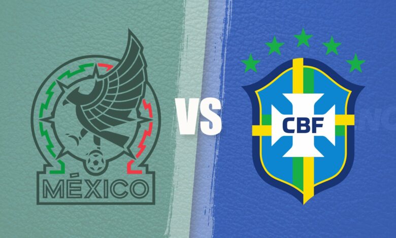 موعد مباراة البرازيل والمكسيك