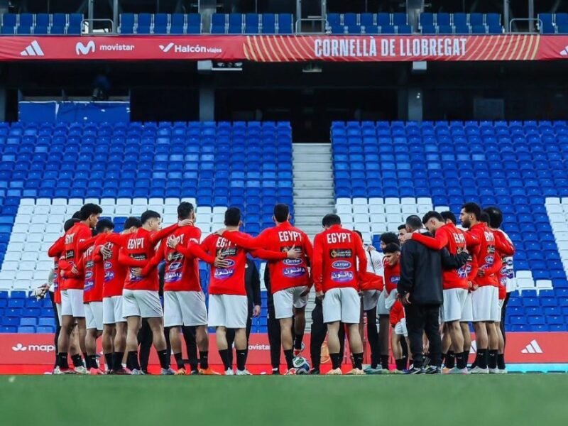 منتخب مصر يختتم تدريباته المكثفة قبل المواجهة الودية المرتقبة أمام إسبانيا غدا في إطار التحضير للبطولات المقبلة