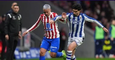 أتلتيكو مدريد يواجه ريال سوسيداد في صدام ناري ضمن نهائي كأس ملك إسبانيا الليلة في لقاء ينتظره الجميع