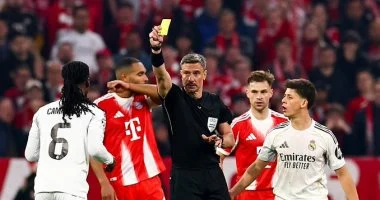 أربيلوا يبرر طرد كامافينجا بأنه السبب الرئيسي في خروج ريال مدريد من دوري الأبطال دون جدال