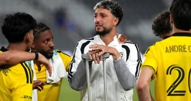 إصابة وسام أبو علي تثير القلق في صفوف كولومبوس كرو والجهاز الطبي يبذل جهوده لتقديم الدعم المطلوب