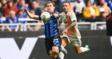 إنتر ميلان يواجه روما في مباراة مثيرة لتعزيز صدارته في الدوري الإيطالي وسط أجواء تنافسية مشتعلة
