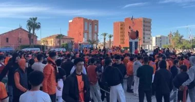 اشتباكات جماهيرية حماسية تسبق مواجهة نهضة بركان والجيش الملكي في دوري أبطال أفريقيا بتوترات ملحوظة