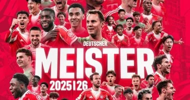 بايرن ميونخ يتألق مجددًا ويعزز هيمنته على لقب الدوري الألماني من خلال إنفوجراف متميز ومفيد للجميع
