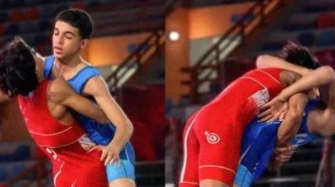 بطل المصارعة عبدالله حسونة يسعى لرفع علم مصر عالياً وتحقيق المجد في الأولمبياد العالمية القادمة