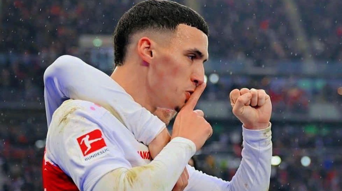 بلال الخنوس يتجاوز آثار التسمم ويقود شتوتجارت نحو تحقيق حلم نهائي كأس ألمانيا المثير