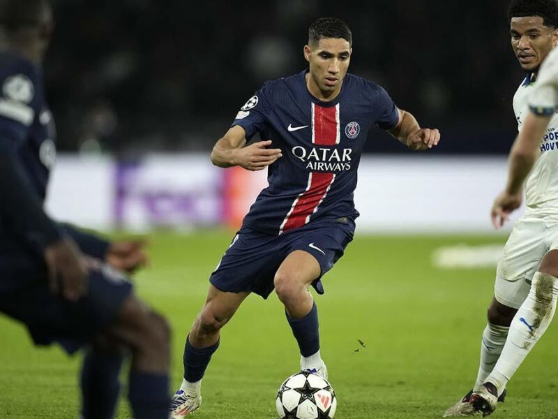 حكيمي يعود للتألق مجددًا في دوري الأبطال بعد تحقيق أداء مميز ينال إعجاب الجماهير والمراقبين