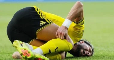 كولومبوس كرو يعلن نجاح جراحة الرباط الصليبي لنجمه وسام أبو علي بعد إصابته القاسية والمثيرة للقلق