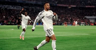 كيليان مبابي يواجه سطوة النحس مجددًا مع ريال مدريد في مواجهة مثيرة أمام بايرن ميونيخ