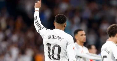 مبابي يقود ريال مدريد للتقدم أمام ألافيس في الشوط الأول من المباراة المثيرة عبر فيديو ملخص الأداء