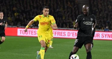 مصطفى محمد يستعد لخوض تحدي جديد مع نادي نانت في مواجهة مثيرة أمام بريست بالدوري الفرنسي