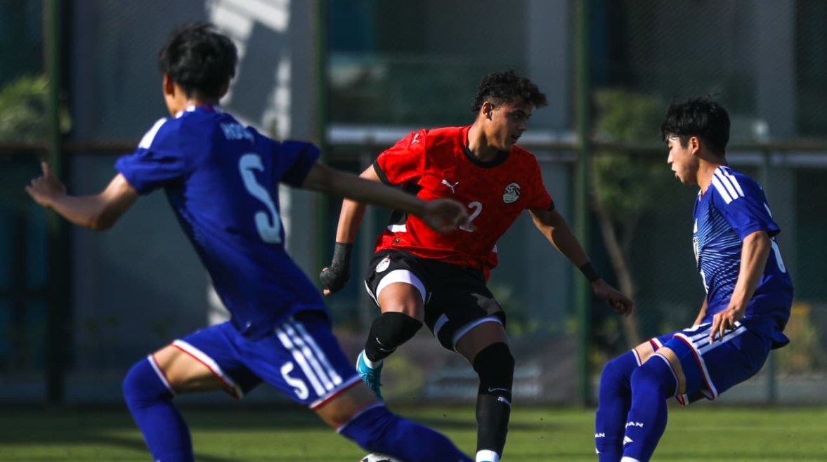 منتخب الناشئين يحقق تعادلاً مثيرًا مع اليابان في مباراة ودية بنتيجة 2-2 ويظهر أداءً مميزًا