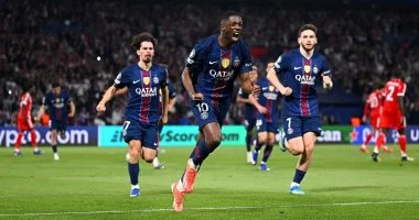 ديمبيلي يتألق ويحصل على جائزة أفضل لاعب في ذهاب نصف نهائي دوري أبطال أوروبا بأداء مذهل وراقي