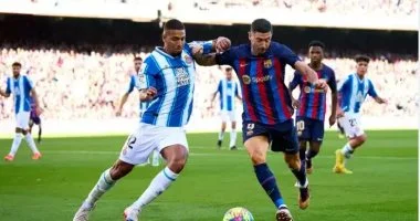 موعد مباراة برشلونة وإسبانيول في الدوري الإسباني والقنوات الناقلة للحدث الرياضي المنتظر