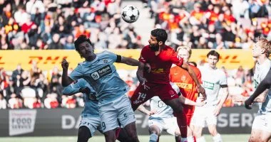 نوردشيلاند يتعادل مع آرهوس في الدوري الدنماركي بهدف لمثله بمشاركة اللاعب إبراهيم عادل في مباراة مثيرة