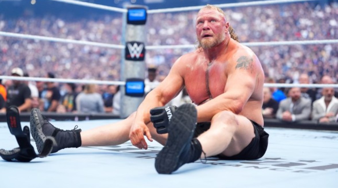 وداعاً لبروك ليسنر في حلبات المصارعة مع لحظات مؤثرة ون tears بعد قرار اعتزاله المفاجئ