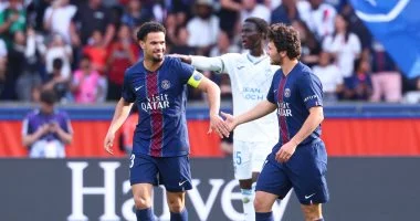 التعادل المثير 2-2 يسيطر على مباراة بى إس جى أمام لوريان في الجولة المثيرة من الدوري الفرنسي