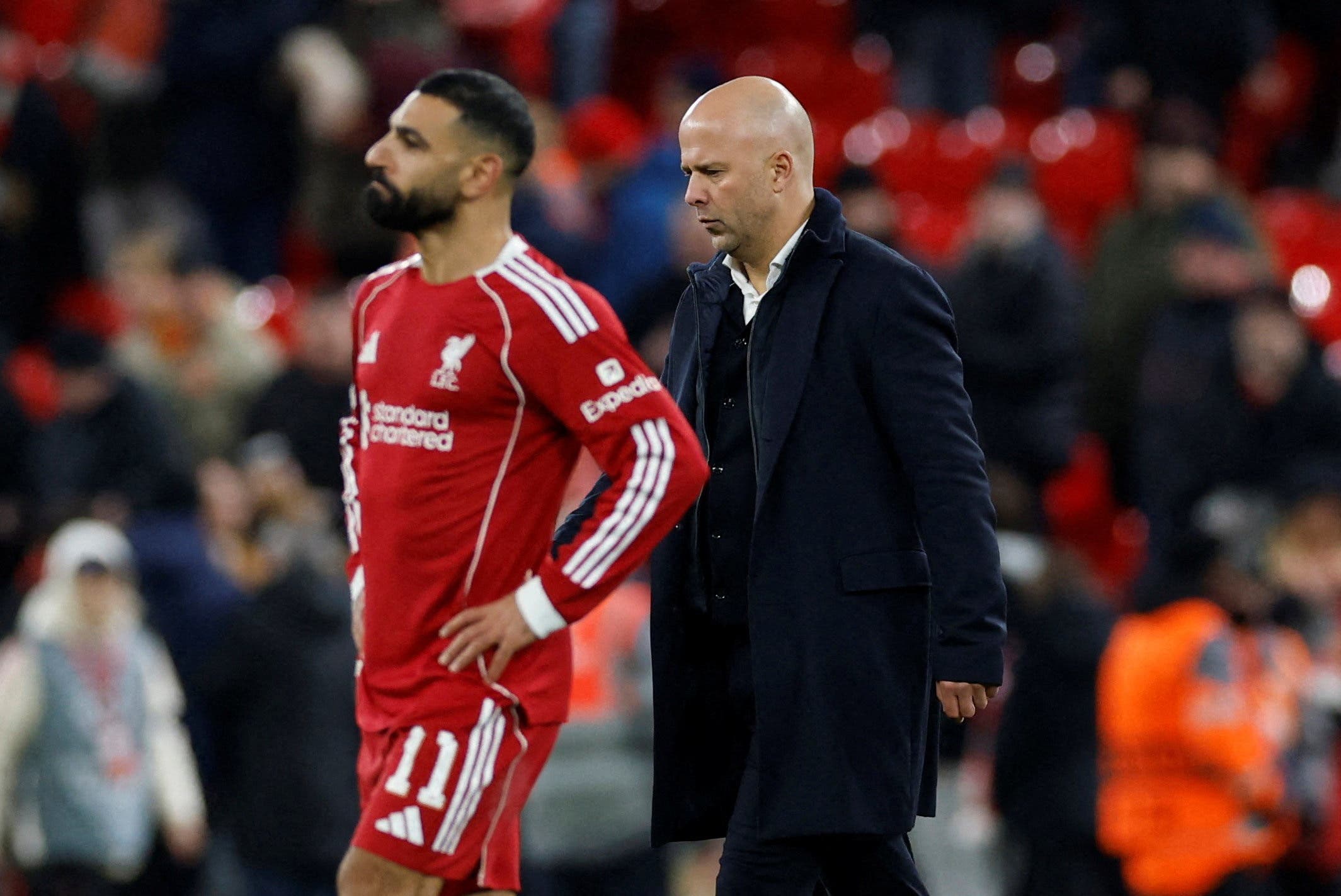 صلاح يتغيب عن مواجهة فريق مانشستر يونايتد في الدوري الإنجليزي بسبب الإصابة المفاجئة التي تعرض لها